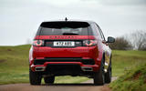 Land Rover Discovery Sport SD4 rear cornering