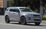 Land Rover Discovery Sport spy shot front three quarters