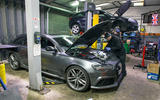 Audi RS4 servicing
