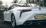 lexus lc5 review 2023 22 rear detail