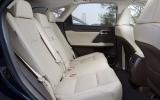 2015 Lexus RX 450h Premier rear seats