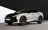 Lexus RZ F Sport 2025 front quarter