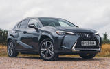 Lexus UX300e front three quarter static