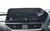 Lexus UX300e infotainment