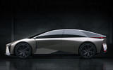 Lexus LF ZC concept side shadows