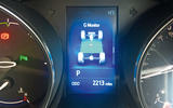 Toyota C-HR 2018 long-term review digital instrument cluster