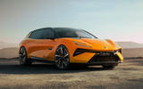 Lotus Emeya Estate Autocar render front quarter 2023