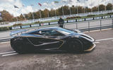 2020 Lotus Evija prototype at Goodwood Speedweek