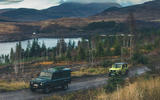 Christmas tree road trip in a Suzuki Jimny
