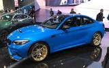 BMW M2 CS front three quarter