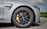 BMW M4 CS black alloys