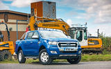 Ford Ranger parked - front