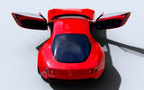 Mazda Iconic concept rear with doors open