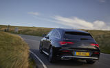 Mercedes CLA Shooting Brake rear cornering