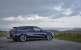 Mercedes CLA Shooting Brake side rear static