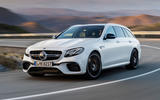 Mercedes-AMG E63 Estate front and side profile