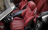 Mercedes-AMG S 63 sport seats