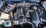Mercedes 190E Cosworth engine bay