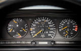 Mercedes 190E Cosworth instrument cluster