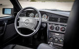 Mercedes 190E Cosworth interior