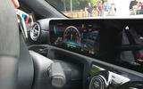 Mercedes-AMG A45 S drift mode dashboard
