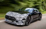 Mercedes AMG GT front three quarter tracking