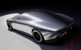Mercedes AMG Vision Concept rear from above