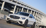 Mercedes-AMG GLC 63 S Coupé front quarter