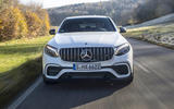 Mercedes-AMG GLC 63 S Coupé on the road
