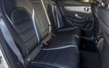 Mercedes-AMG GLC 63 S Coupé rear seats