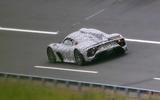Mercedes AMG One spyshots side rear