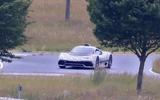 Mercedes AMG One spyshots front