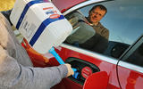 Adding AdBlue Mercedes-Benz E-Class Estate 