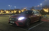 Mercedes-Benz E-Class Estate awaiting the Eurostar
