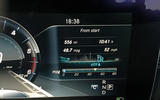 Mercedes-Benz E-Class Estate fuel readout