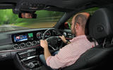 Matt Prior driving the Mercedes-Benz E-Class Estate
