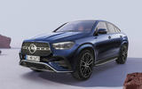 Mercedes Benz GLE coupe front left