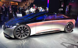 Mercedes Vision EQS Concept at Frankfurt - side