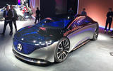 Mercedes Vision EQS Concept at Frankfurt - front