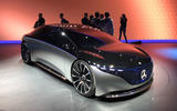 Mercedes Vision EQS Concept at Frankfurt - nose