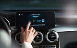 Mercedes Fuel and Pay touchscreen