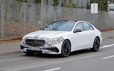 Mercedes E Class spies front lead