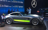 Mercedes-AMG GT R Pro LA motor show - stand side