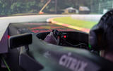 Aston Martin Red Bull Racing Valkyrie simulator
