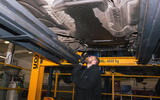 Motest car testing - floorpan underneath