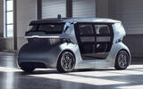 NEVS Sango self-driving shuttle - front