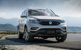 Ssangyong Rexton production model from front