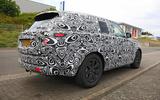 New Range Rover spyshot side rear