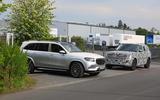 New Range Rover spyshot benchmark Mercedes