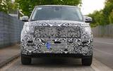 New Range Rover spyshot front dead